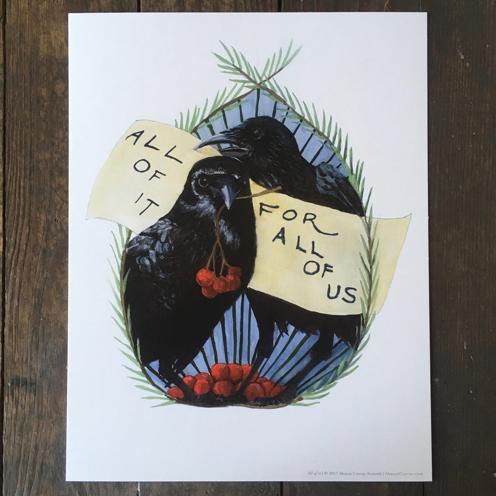 All Of It For All Of Us - Print