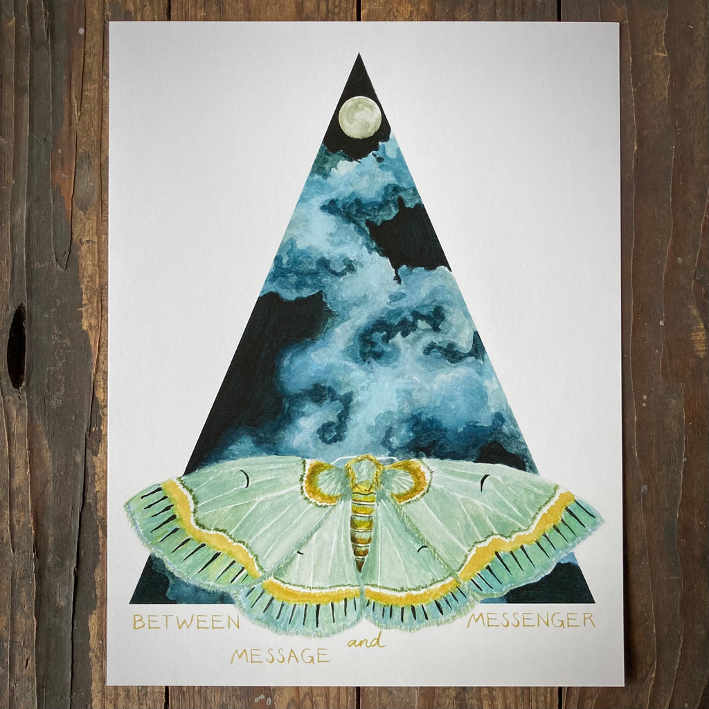 Between Message and Messenger - Print