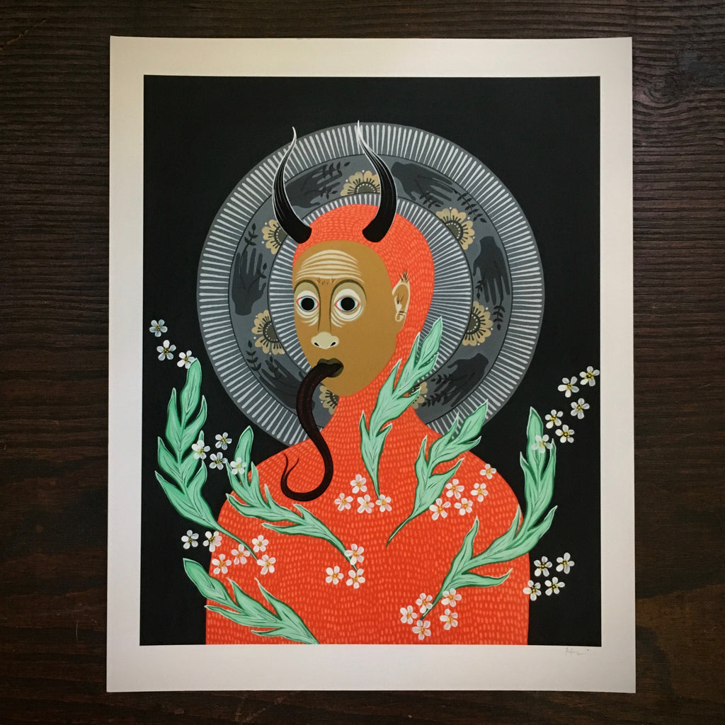 Don't Let The Darkness Get You Down - Print