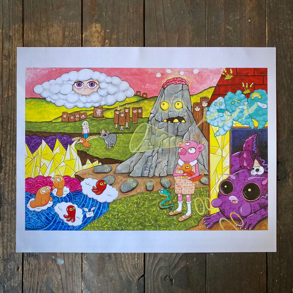 Marzipan's Third Eye - Print