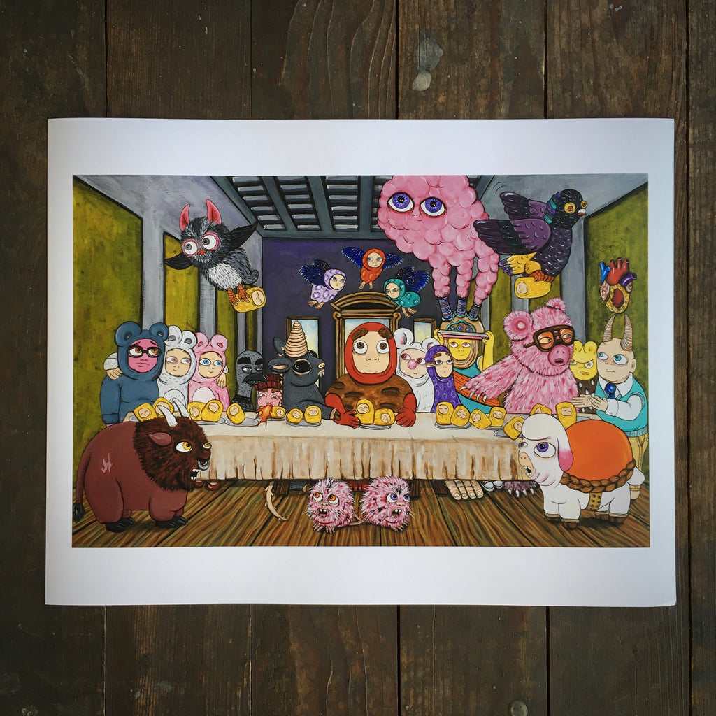 Tater Tots Last Supper - Print