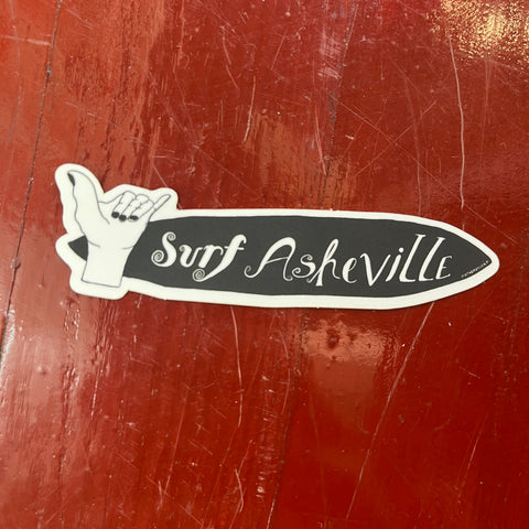 Surf Asheville - Sticker