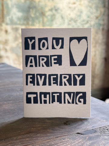 You Are Everything - Card