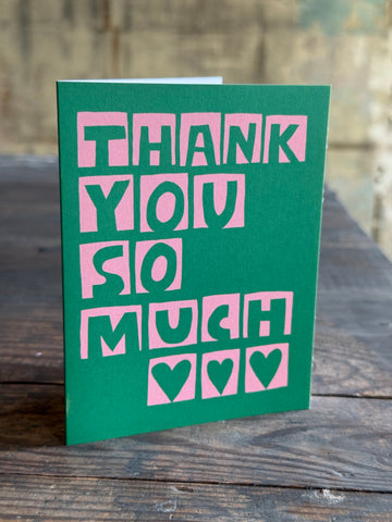 Thank You So Much - Card