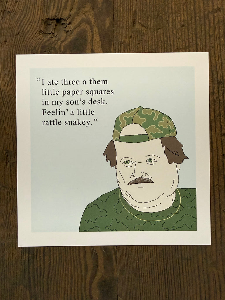 Rattle Snakey - Print