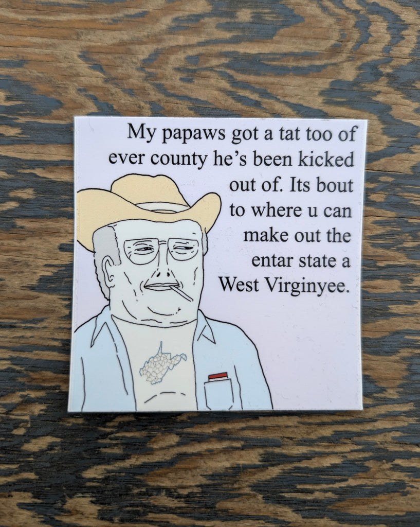 Papaws Tattoo - Sticker
