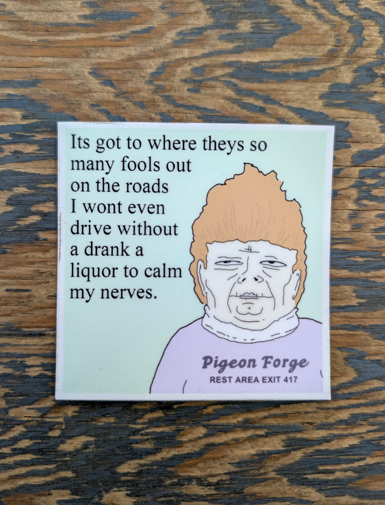 Fool On The Road - Sticker