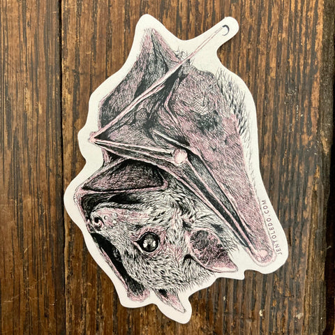 Brown Bat - Sticker