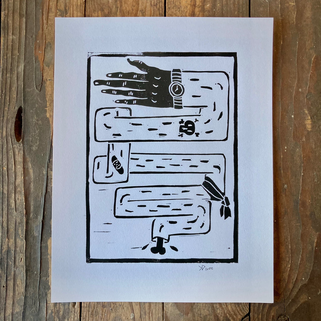 Locked Arm - Print