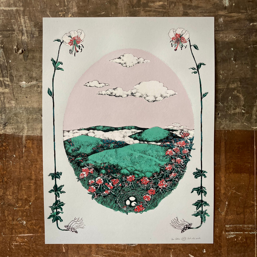 Two Lillies - Print