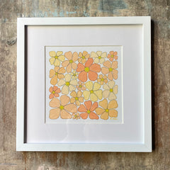 Original Framed Paintings on Paper by Clare Beumer Hill