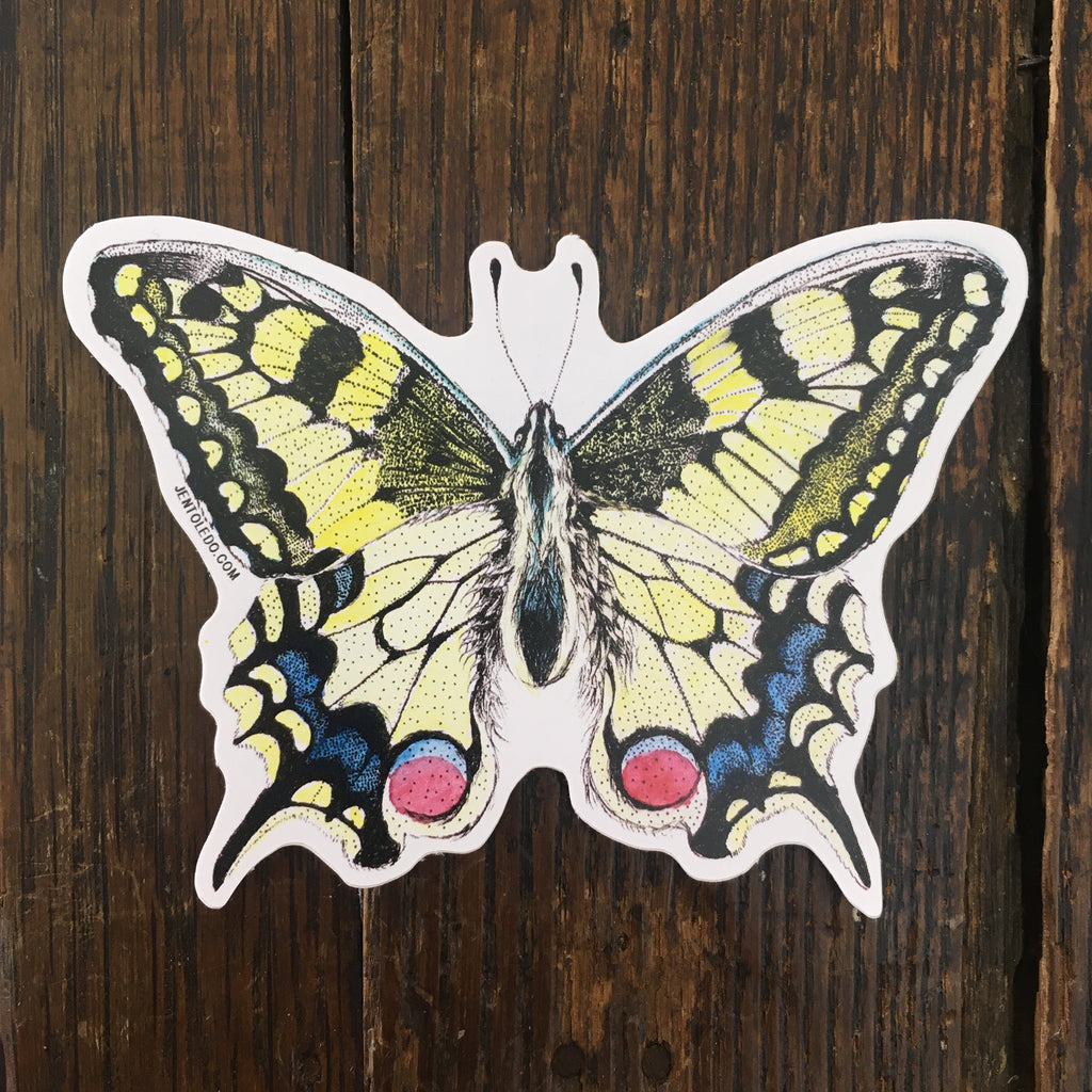 Swallowtail Butterfly - Sticker