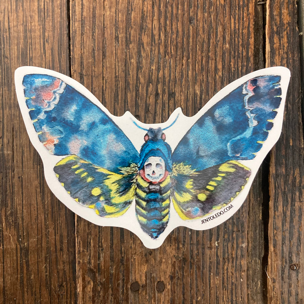 Deaths Head Hawk Moth - Sticker